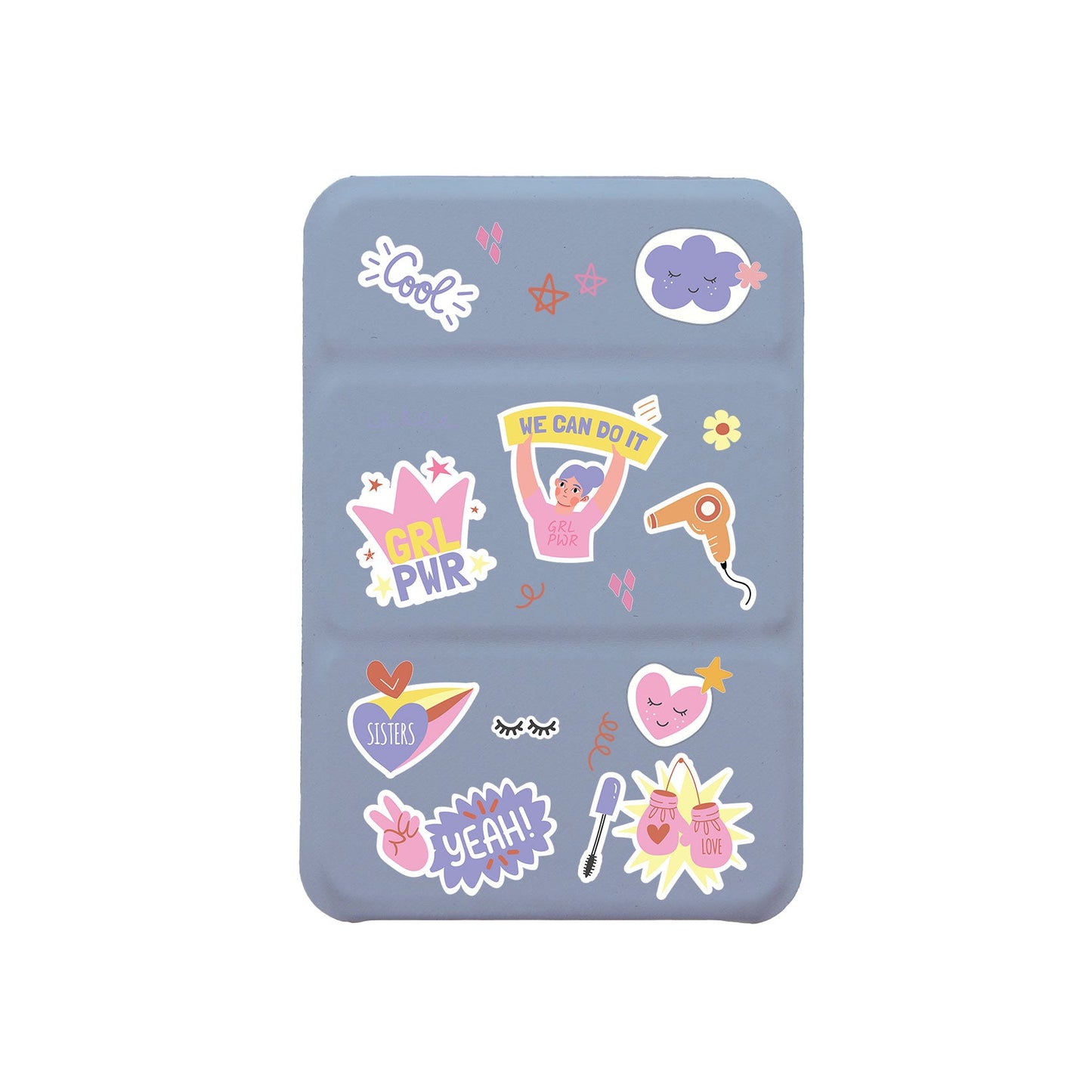 เคสพับสามทบแม่เหล็กสำหรับ iPhone - แพ็คสติกเกอร์ Girl Power