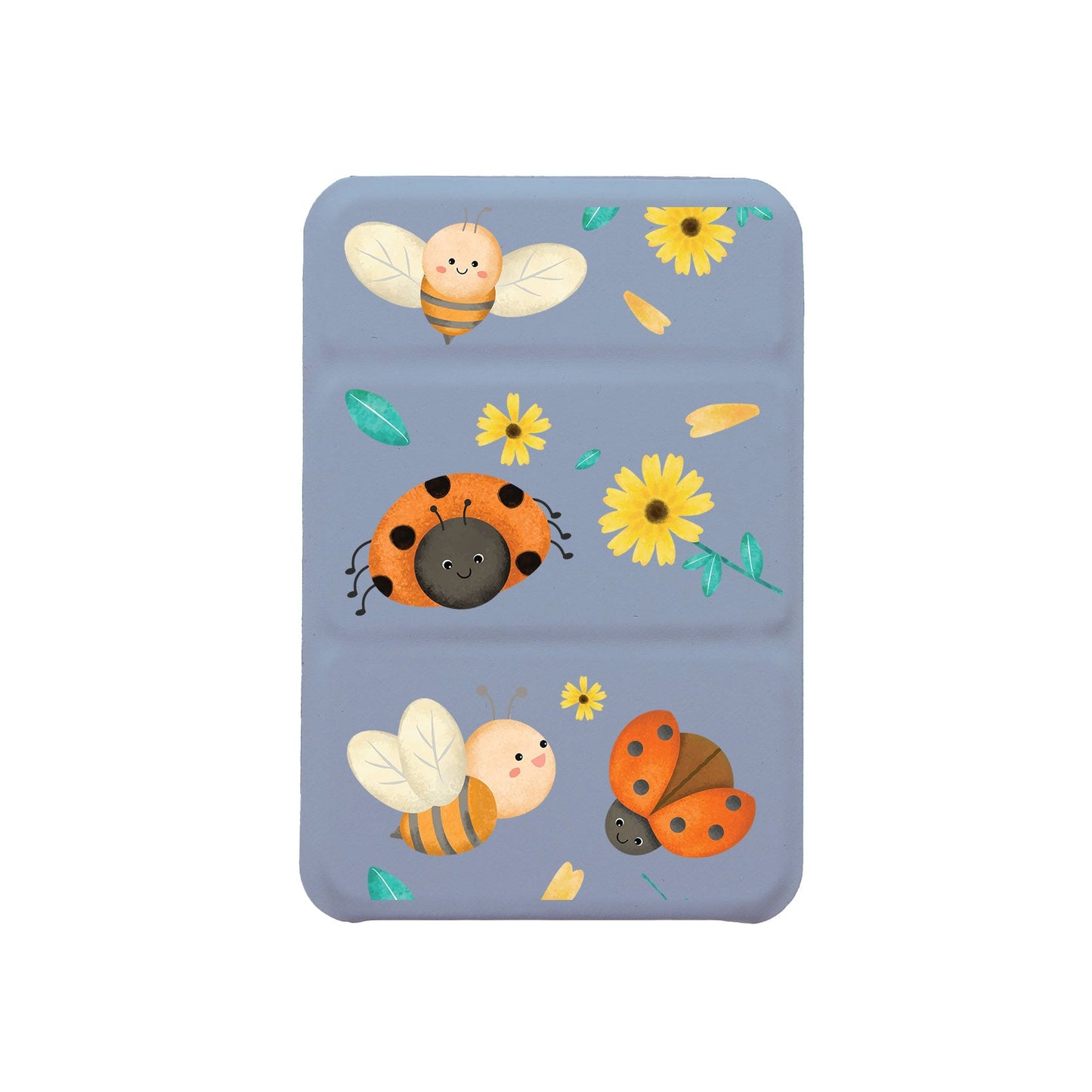 เคสพับสามทบแม่เหล็กสำหรับ iPhone - เต่าทองและผึ้ง
