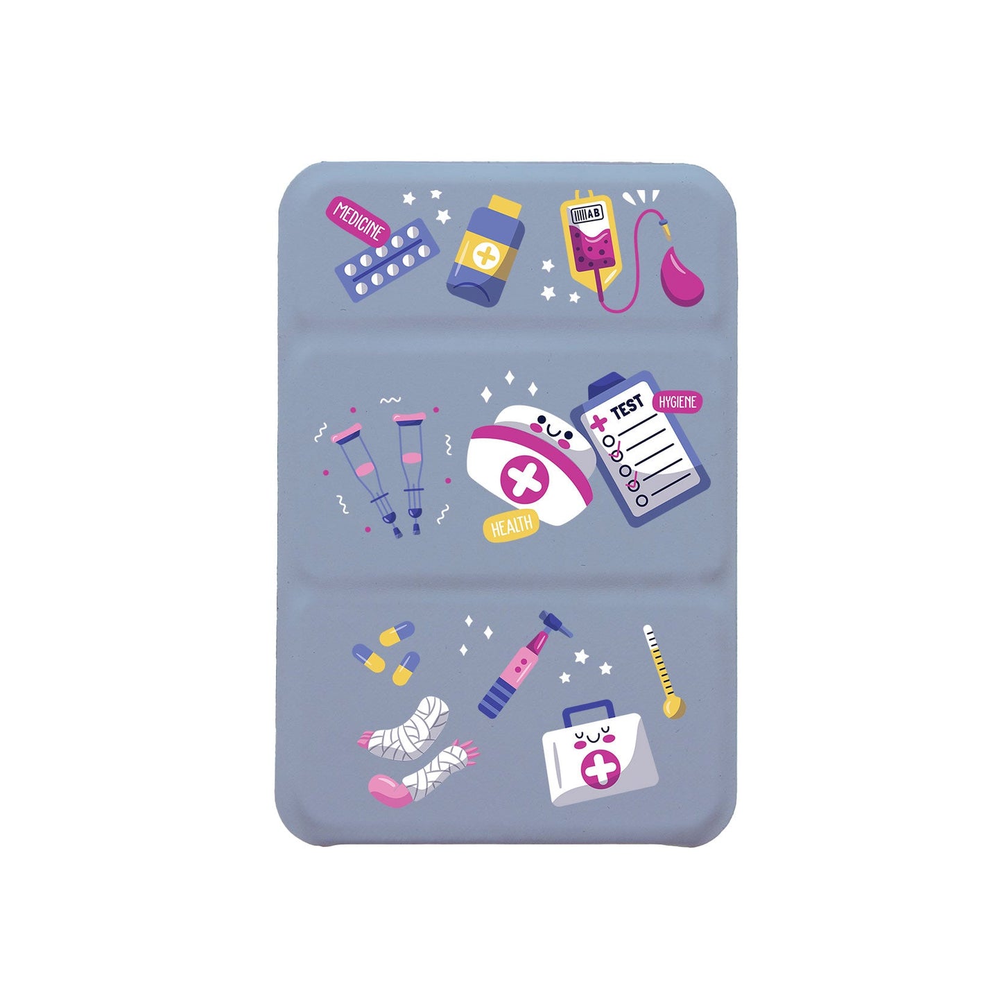 Android Magnetic Trifold Wallet Case - Nurse