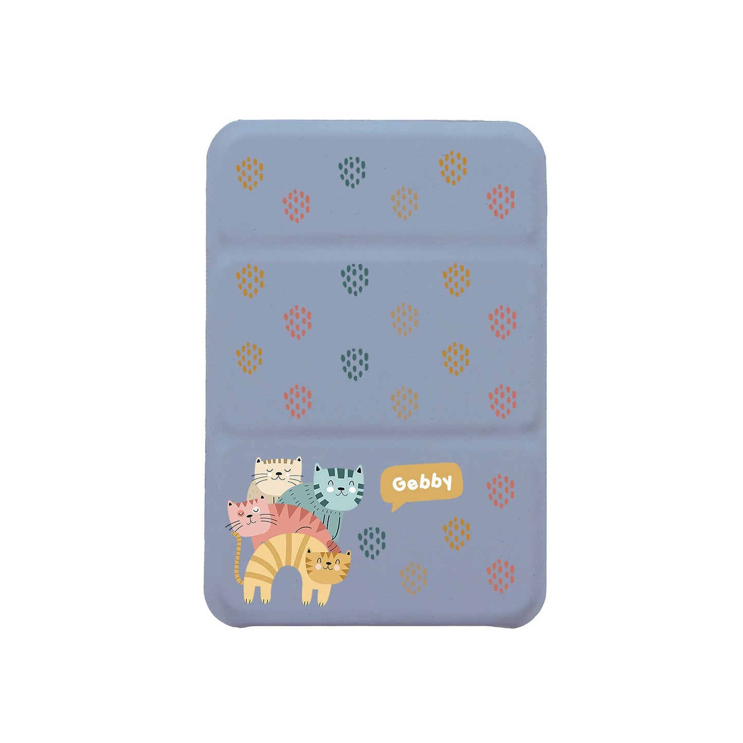 حافظة مغناطيسية ثلاثية الطيات لهاتف iPhone - Rainbow Meow 2.0
