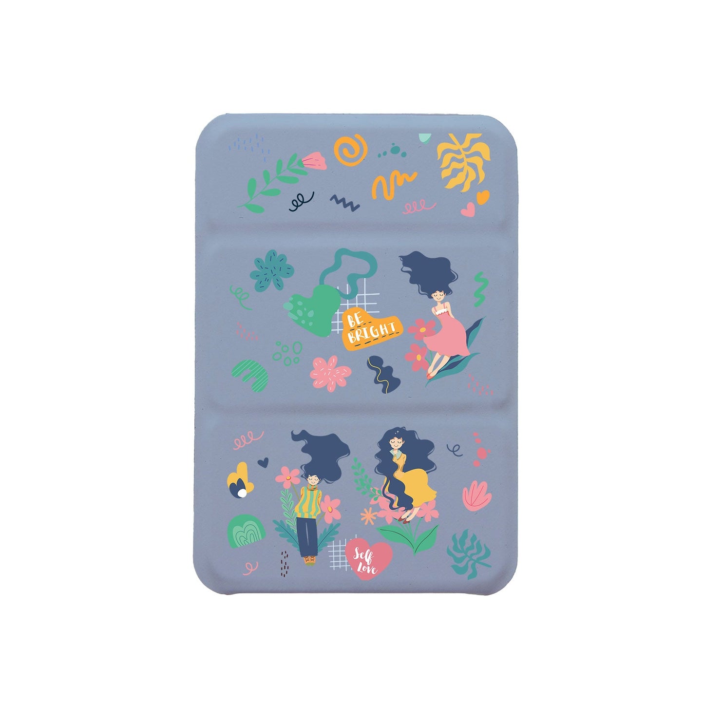 เคสพับสามทบแบบแม่เหล็กสำหรับ iPhone - แพ็คสติกเกอร์ Self Love 2.0
