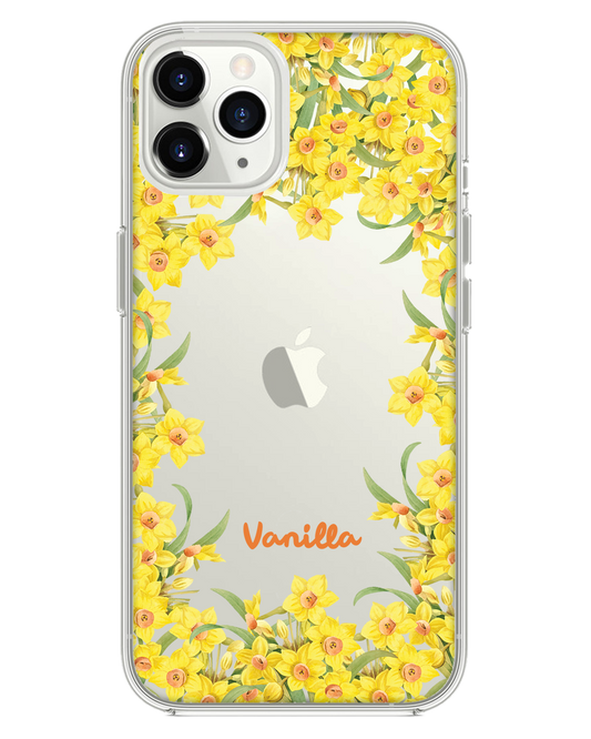 واقي خلفي هجين للآيفون - زهور النرجس