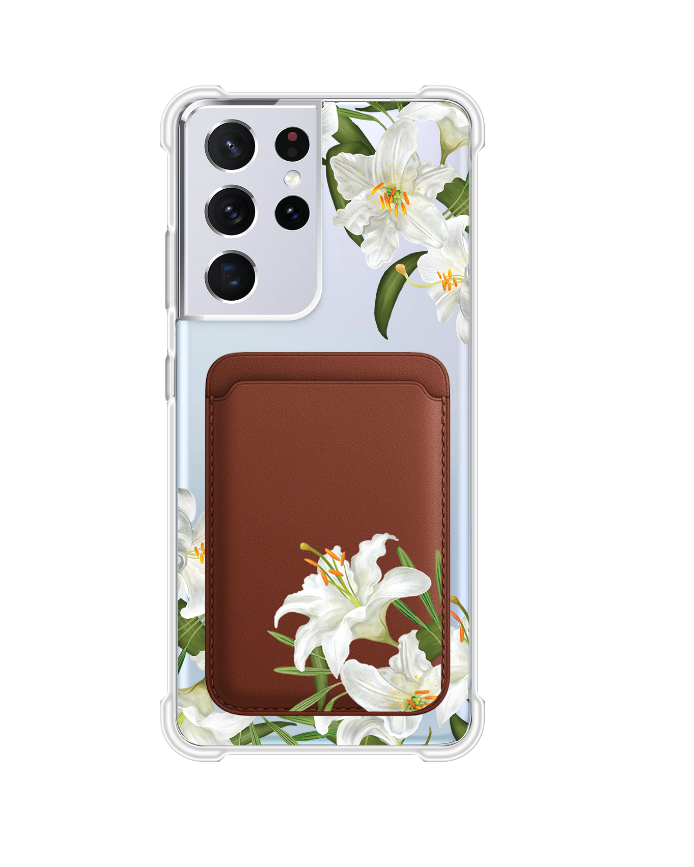 เคสกระเป๋าสตางค์แม่เหล็ก Android - May Lily of the Valley