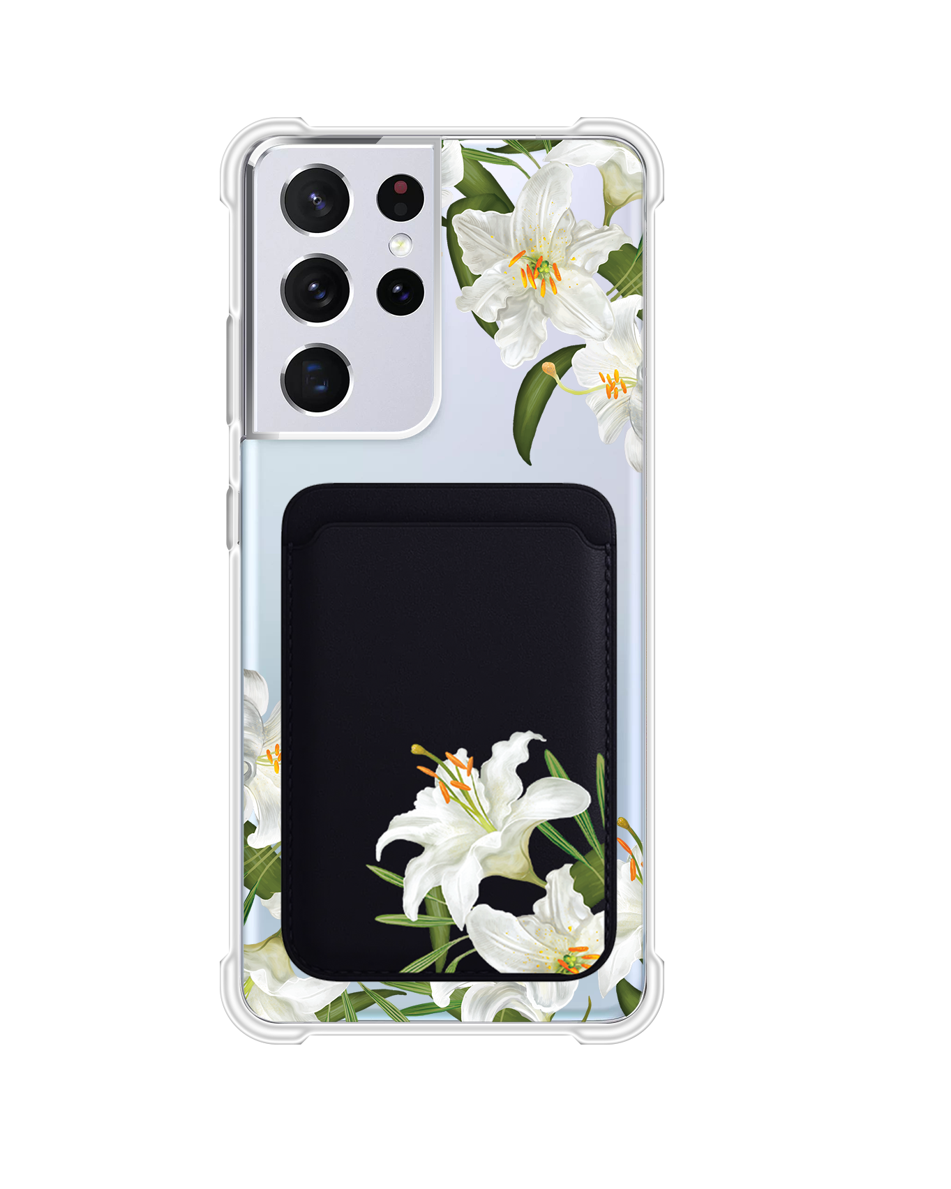 เคสกระเป๋าสตางค์แม่เหล็ก Android - May Lily of the Valley