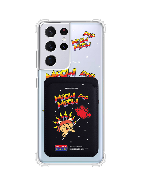 เคสกระเป๋าสตางค์แม่เหล็กสำหรับ Android - Meow Pop 1.0