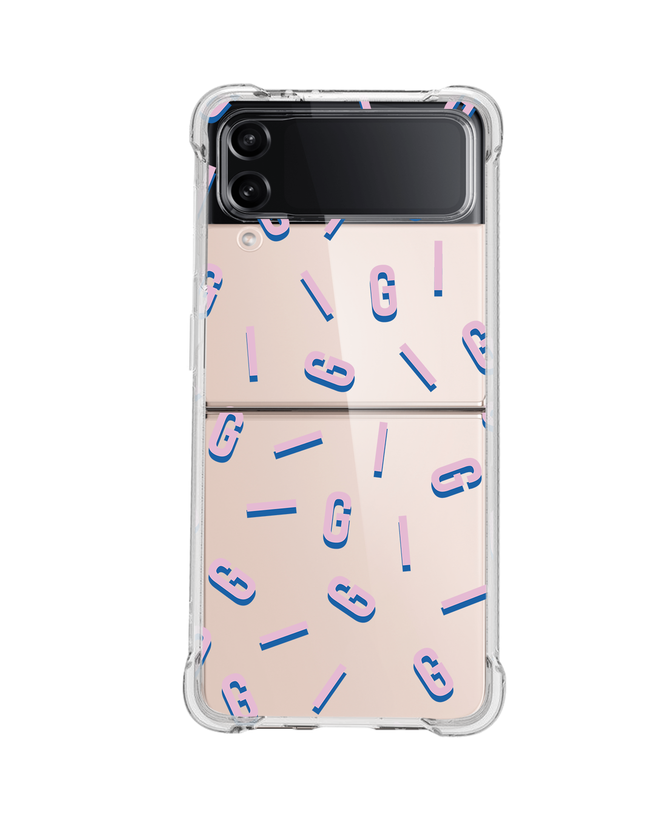 Android Flip / Fold Rearguard Hybrid - Monogram 1.0 Cotton Candy