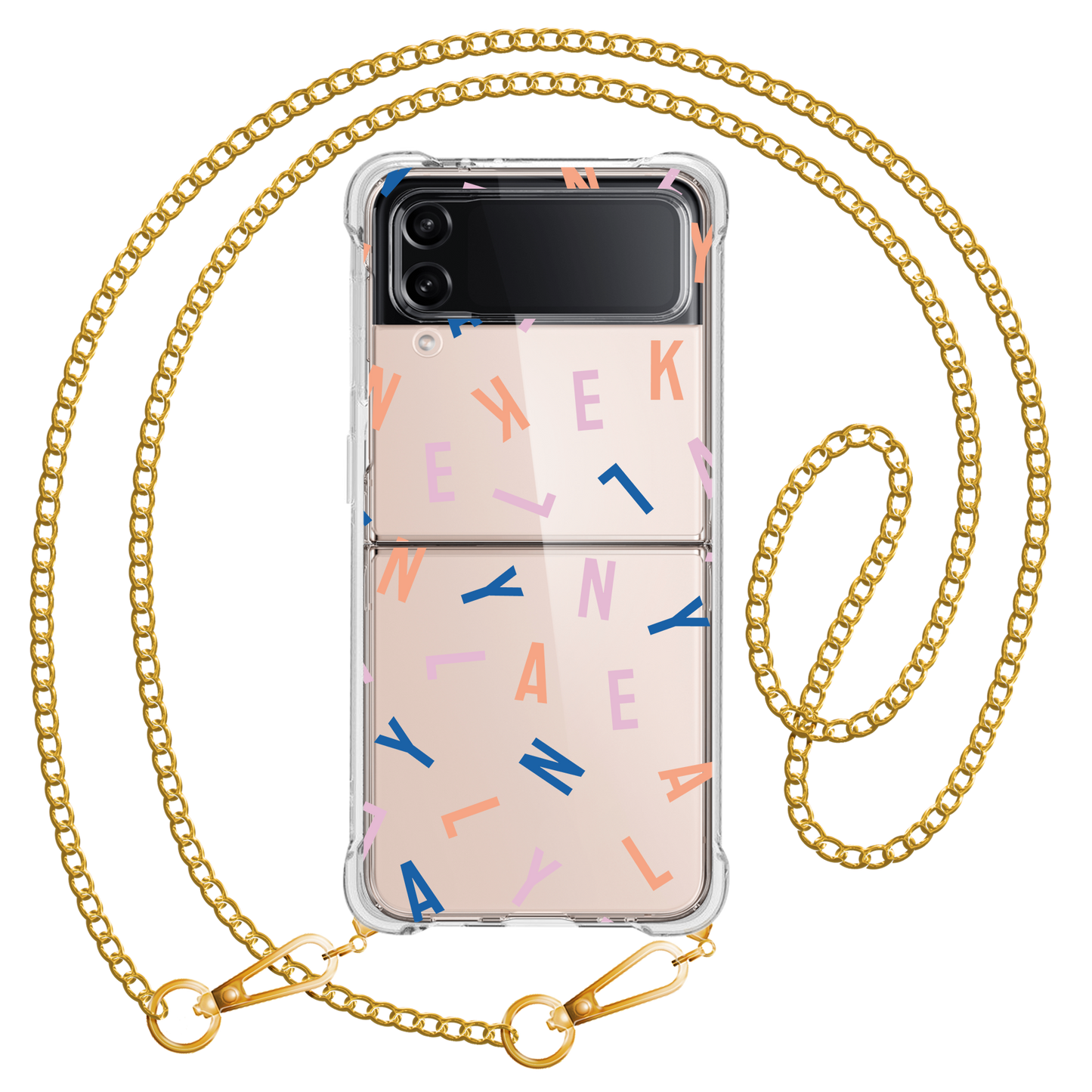 Android Flip / Fold Rearguard Hybrid - Monogram 1.0 Rainbow