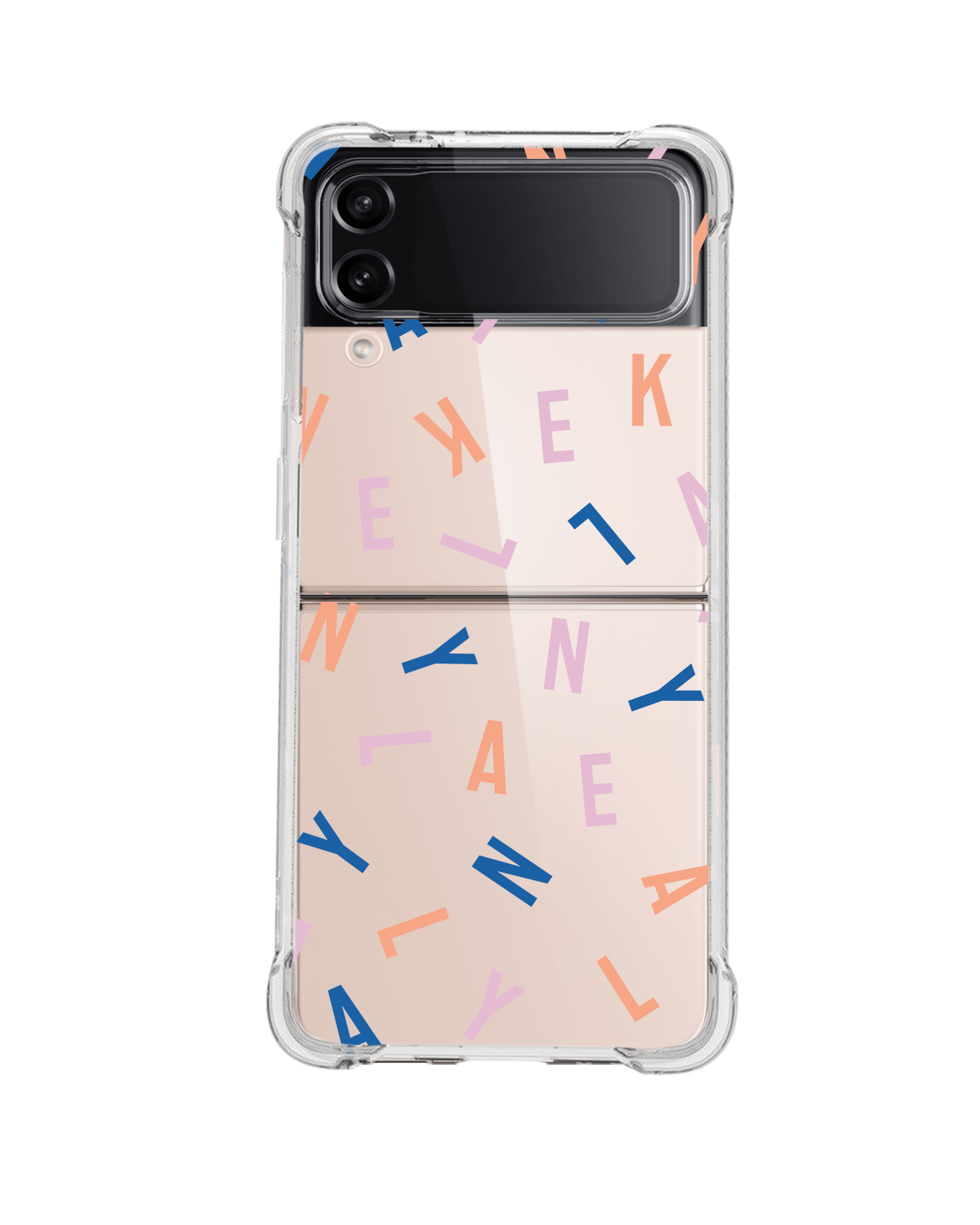 Android Flip / Fold Rearguard Hybrid - Monogram 1.0 Rainbow