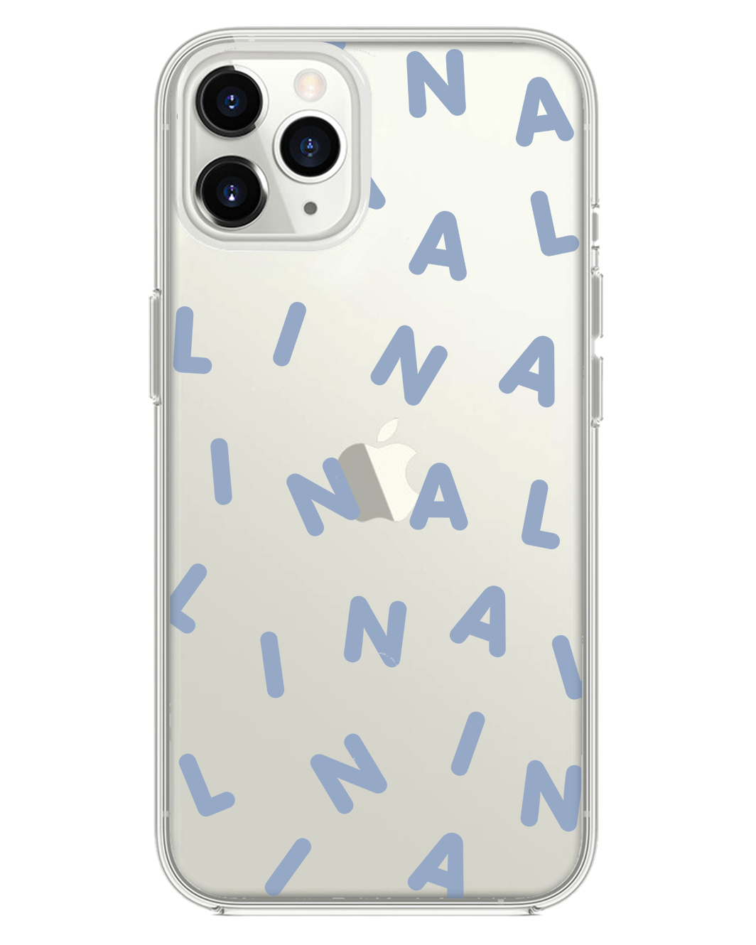 iPhone Rearguard Hybrid - CUSTOM Monogram 2.0 Pastel Blue
