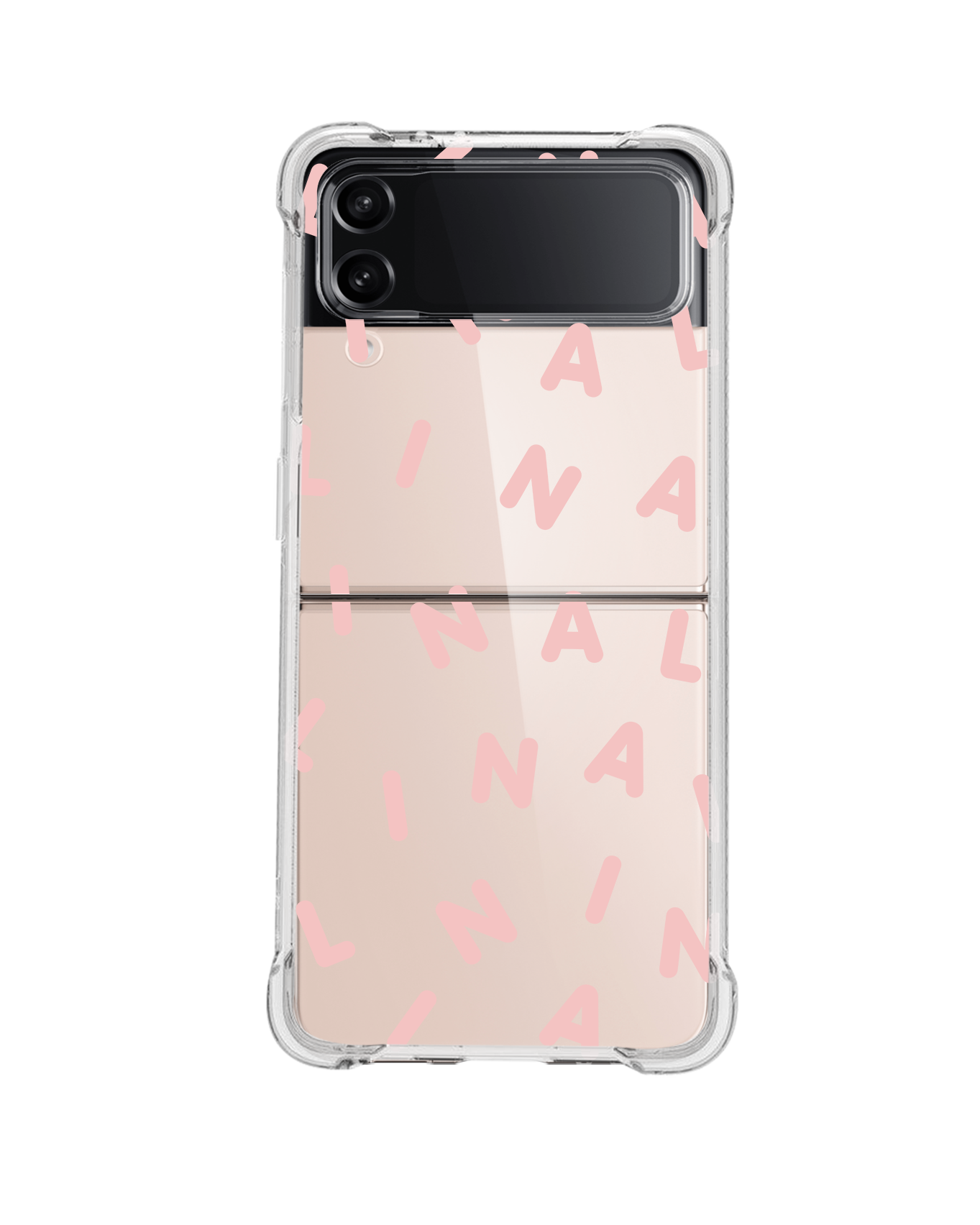 Android Flip / Fold Rearguard Hybrid - Monogram 2.0 Rosewater
