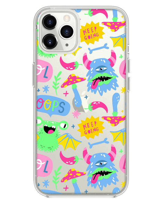 واقي خلفي هجين لجهاز iPhone - Monster Say Keep