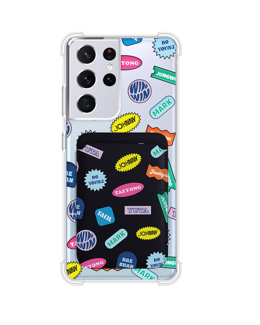 Android Magnetic Wallet Case - NCT 127 Squad