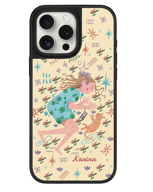 قبضة جلدية للآيفون - اشعر بالملمس