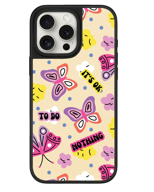 قبضة iPhone الجلدية - لا بأس من عدم فعل أي شيء