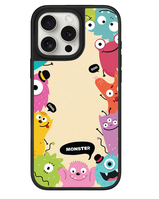 iPhone Leather Grip - Little Monster
