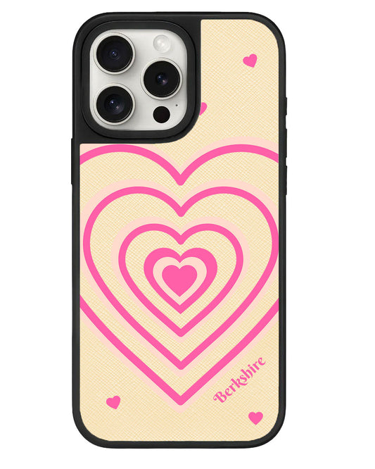 iPhone Leather Grip - Love Pattern 1.0
