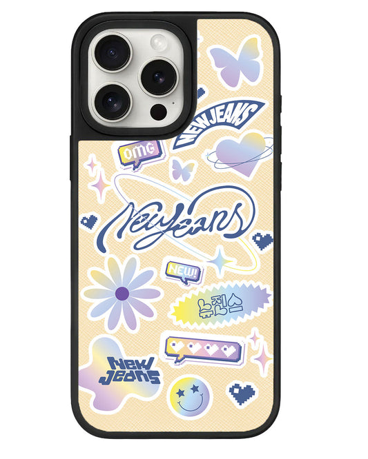 iPhone Leather Grip - New Jeans OMG 2.0