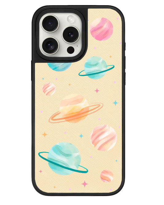 قبضة جلدية للآيفون - بلانيتاريوم 1.0