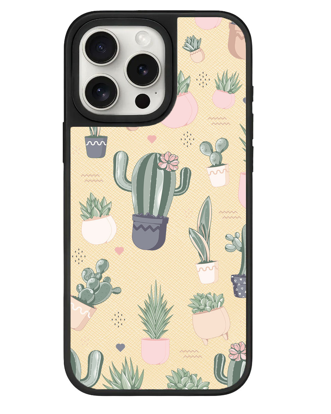 iPhone Leather Grip - Cactus 2.0