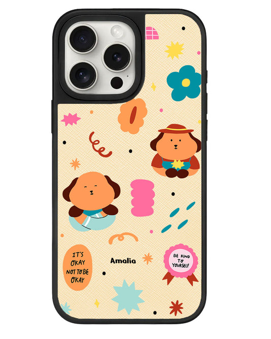 iPhone Leather Grip - Selflove Garden