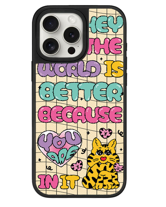 ที่จับหนังสำหรับ iPhone - คุณคือโลกของฉัน