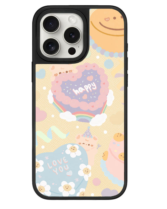 قبضة جلدية للآيفون - حفلة كيك