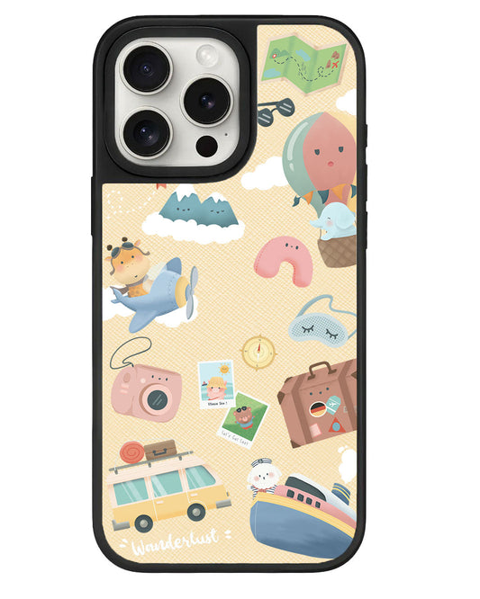 iPhone Leather Grip - Travel