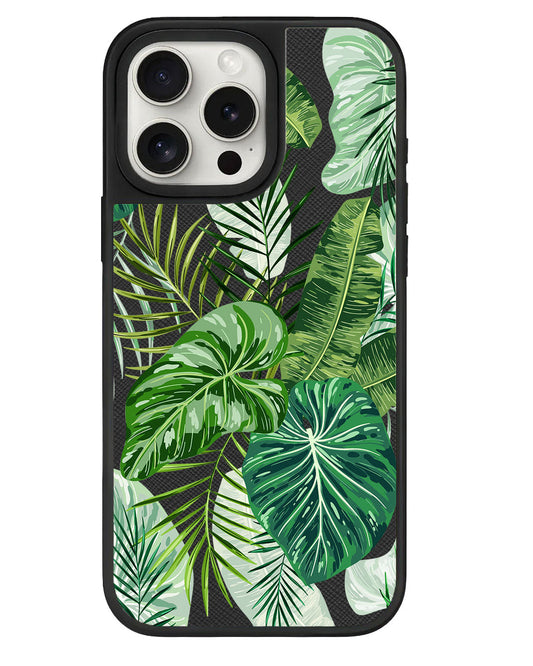 iPhone Leather Grip - Rainforest