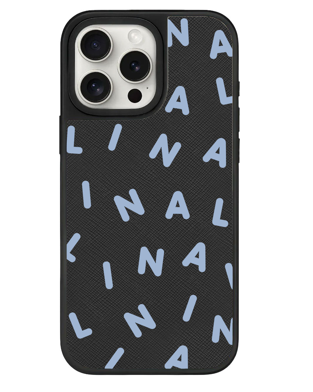 ที่จับหนังสำหรับ iPhone - CUSTOM MONOGRAM 2.0 สีน้ำเงิน