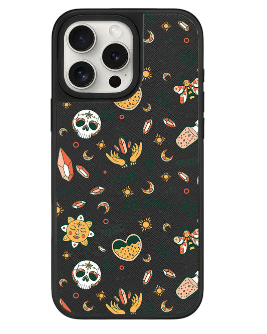 قبضة جلدية للآيفون - ميستيك