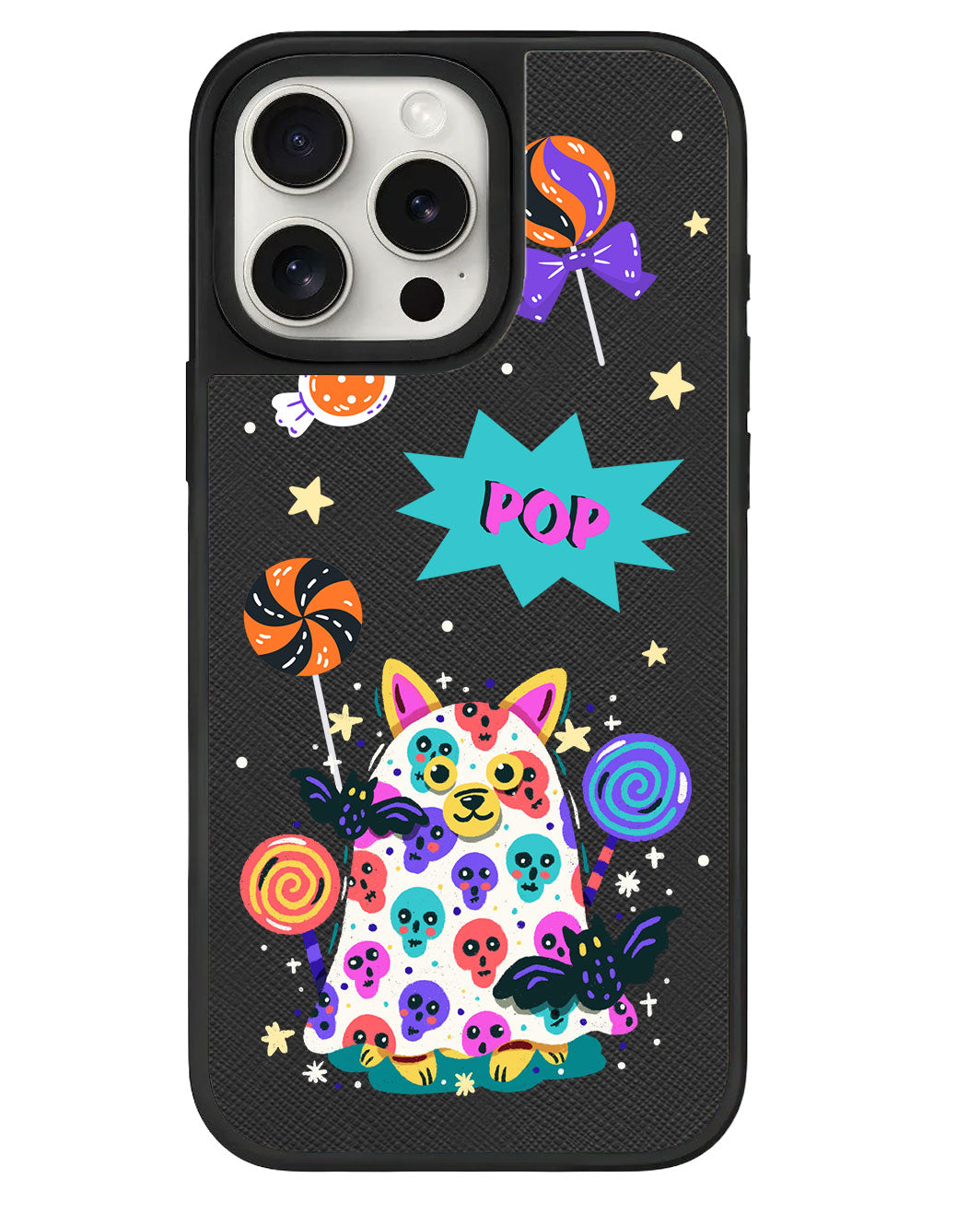 ที่จับหนังสำหรับ iPhone - Puppy Monster
