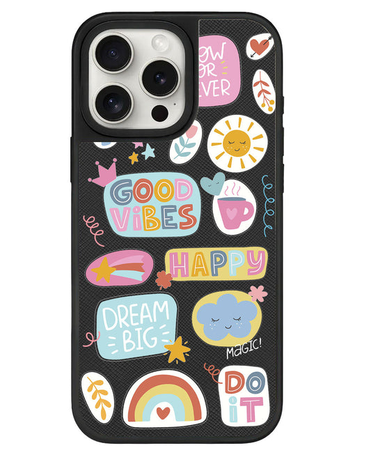 iPhone Leather Grip - Good Day 2.0