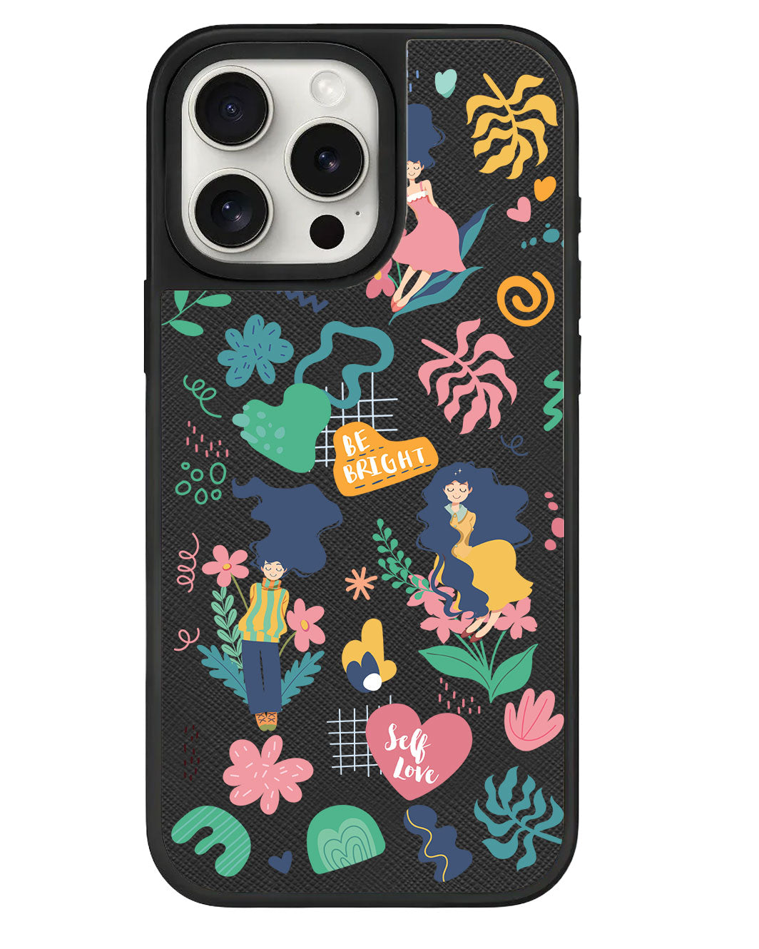สติ๊กเกอร์ iPhone Leather Grip - Self Love Pack 2.0