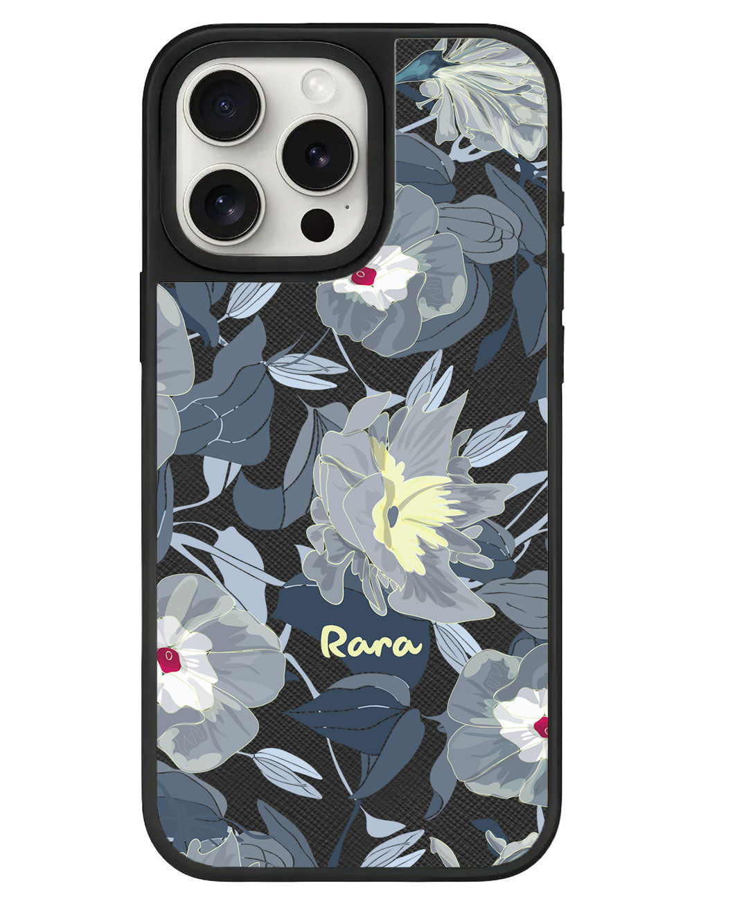 iPhone Leather Grip - เดือนกันยายน Morning Glory