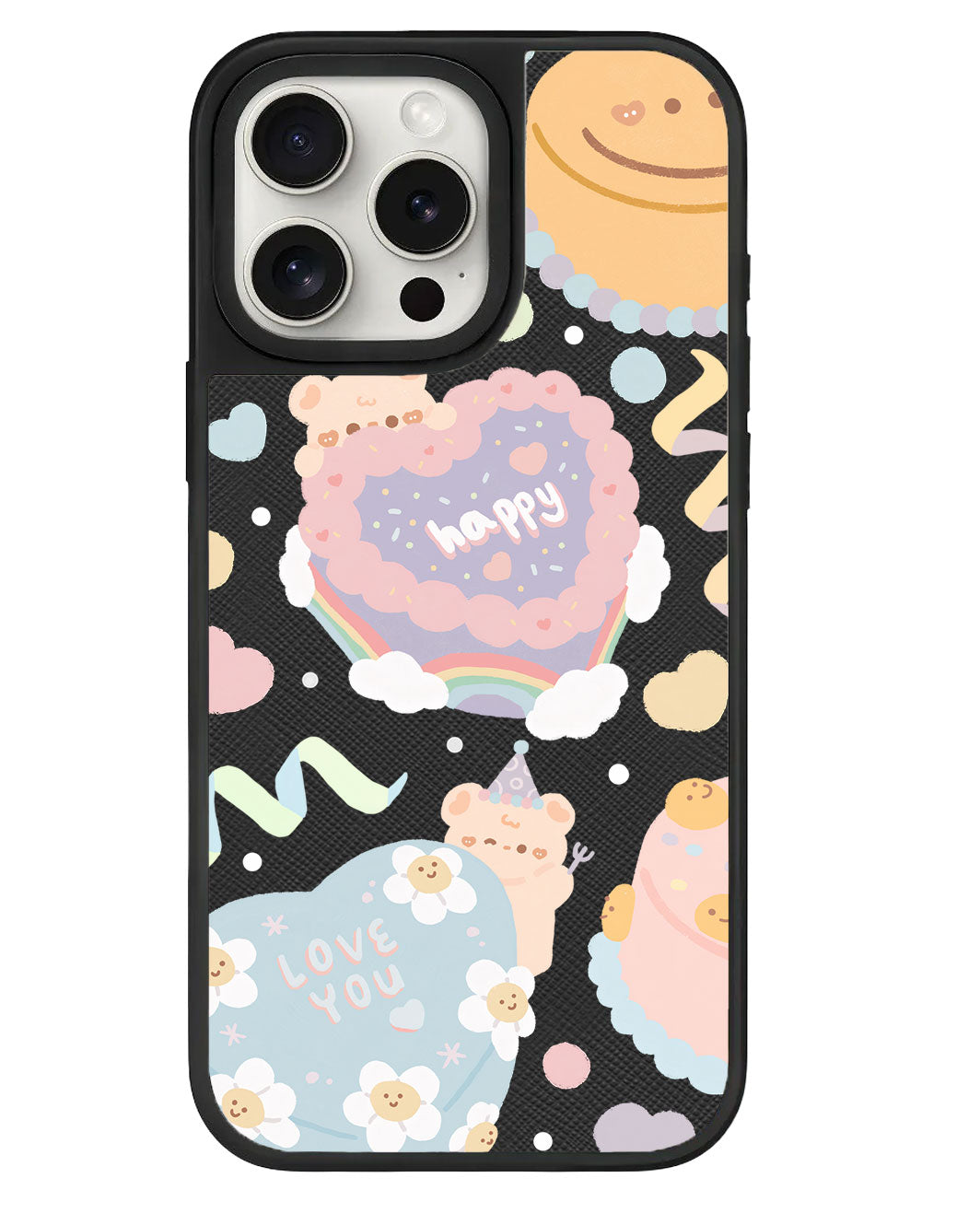 iPhone Leather Grip - ปาร์ตี้เค้ก