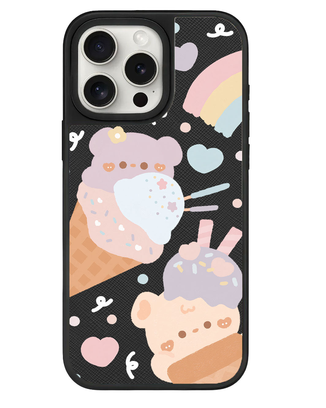 iPhone Leather Grip - ไอศกรีมสำหรับเท็ดดี้
