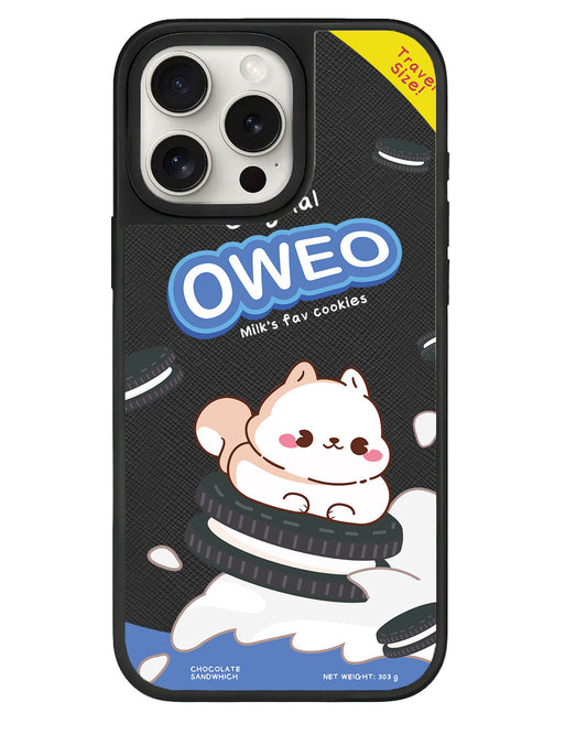 iPhone Leather Grip - Oweo Dog
