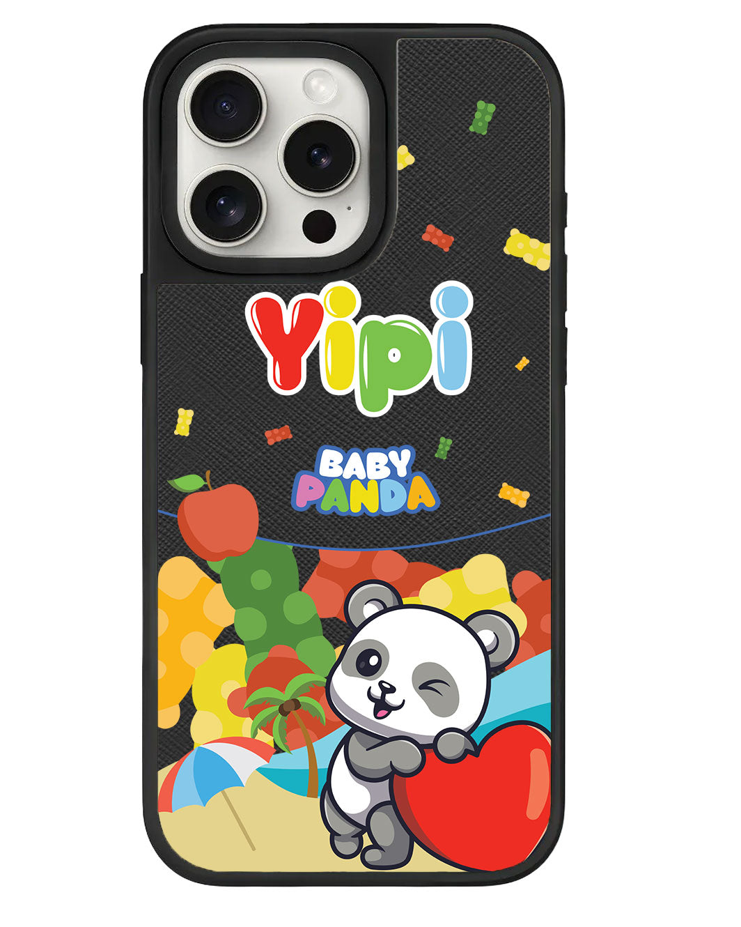 ที่จับหนังสำหรับ iPhone - Yipi Strawberry Kiss