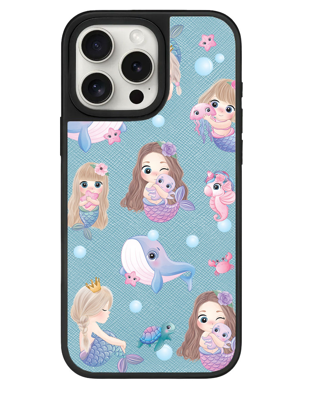 ที่จับหนังสำหรับ iPhone - ลาย Little Mermaid