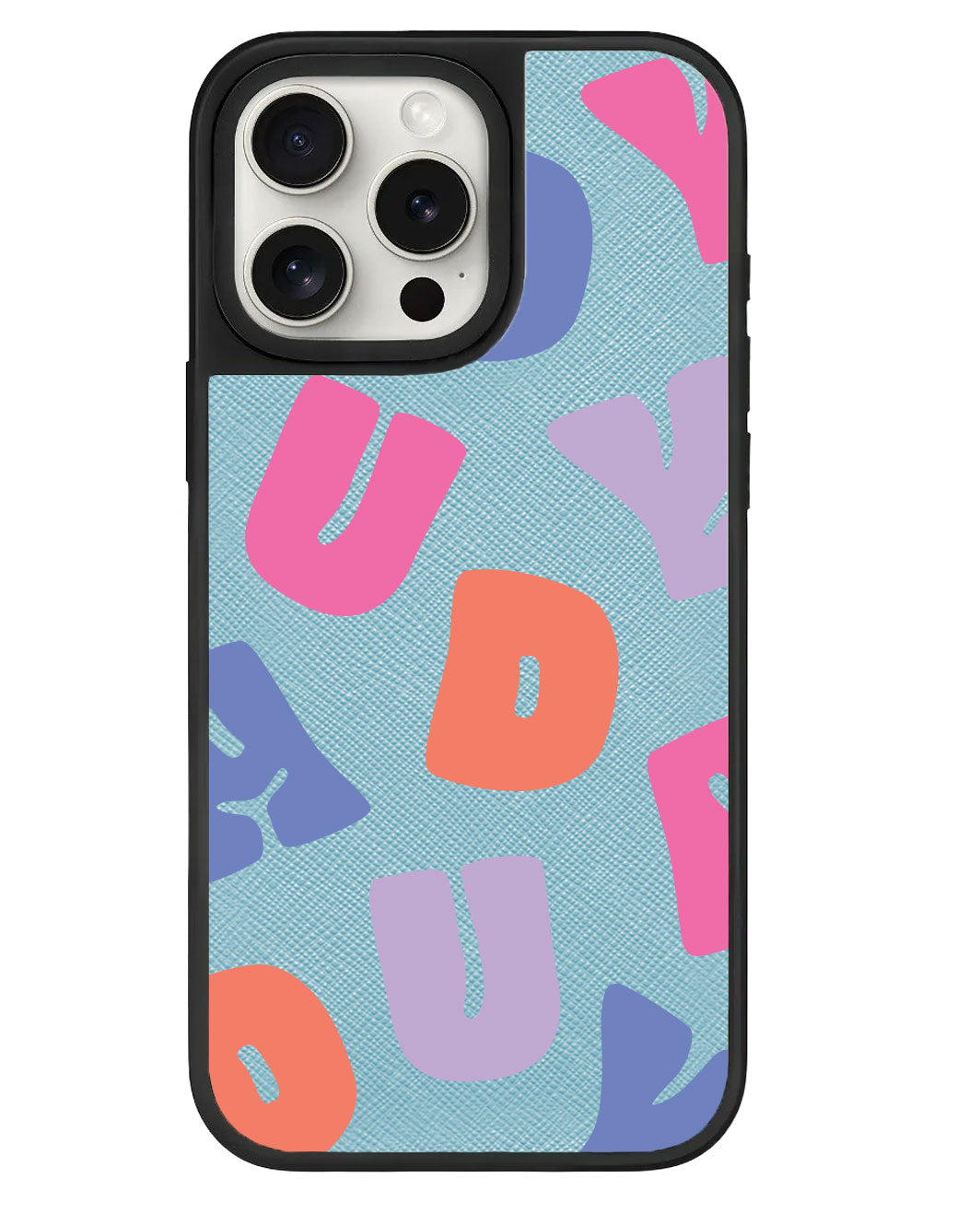 ที่จับหนังสำหรับ iPhone - Chubby Monogram