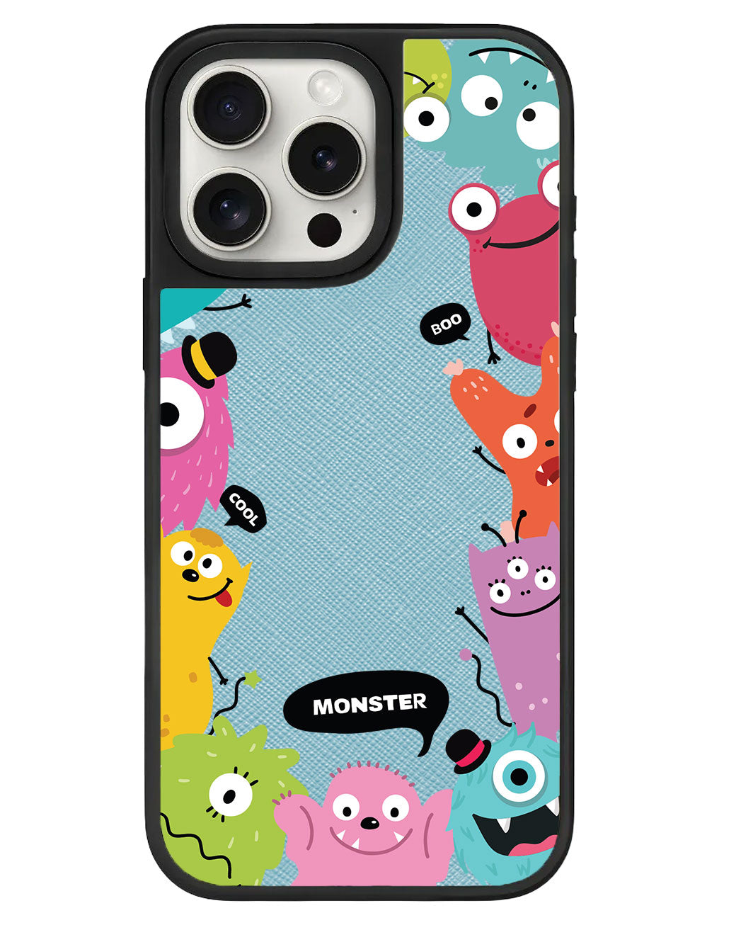 ปลอกหุ้มหนังสำหรับ iPhone - Little Monster