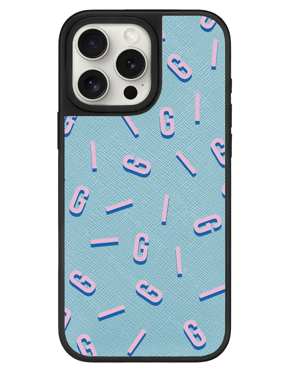 ที่จับหนังสำหรับ iPhone - CUSTOM MONOGRAM 1.0 Cotton Candy