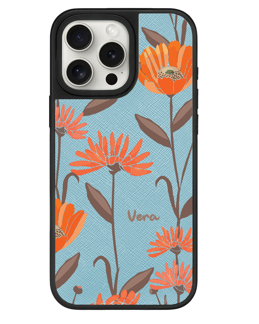 ปลอกหนังสำหรับ iPhone - November Marigold