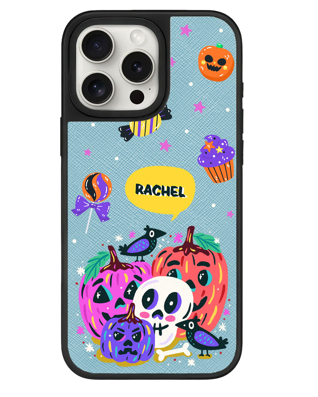 ที่จับหนังสำหรับ iPhone - Pumpkin Monster