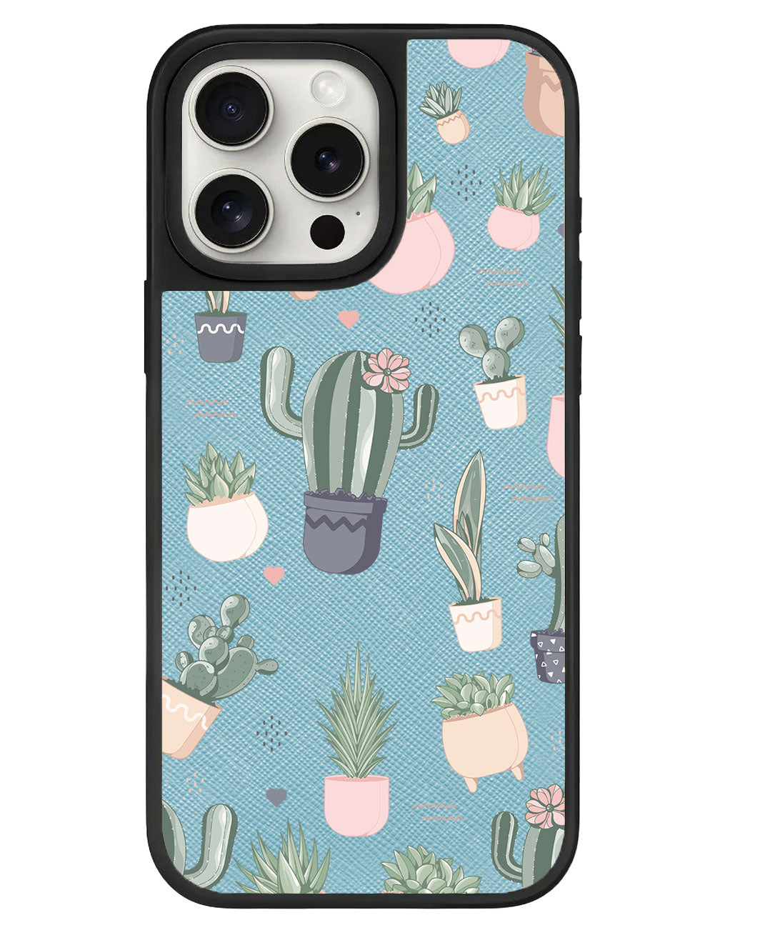 iPhone Leather Grip - Cactus 2.0