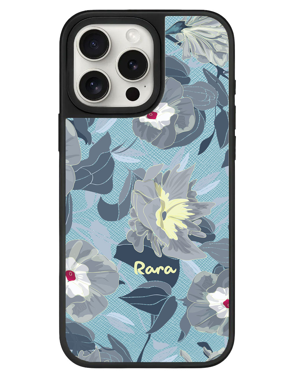 iPhone Leather Grip - เดือนกันยายน Morning Glory