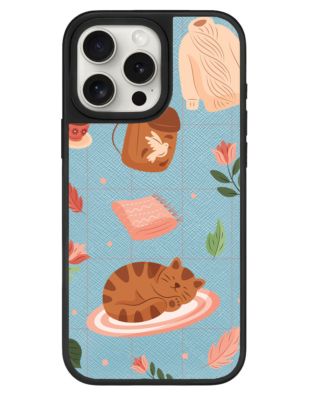 ที่จับหนังสำหรับ iPhone - Sleepy Autumn