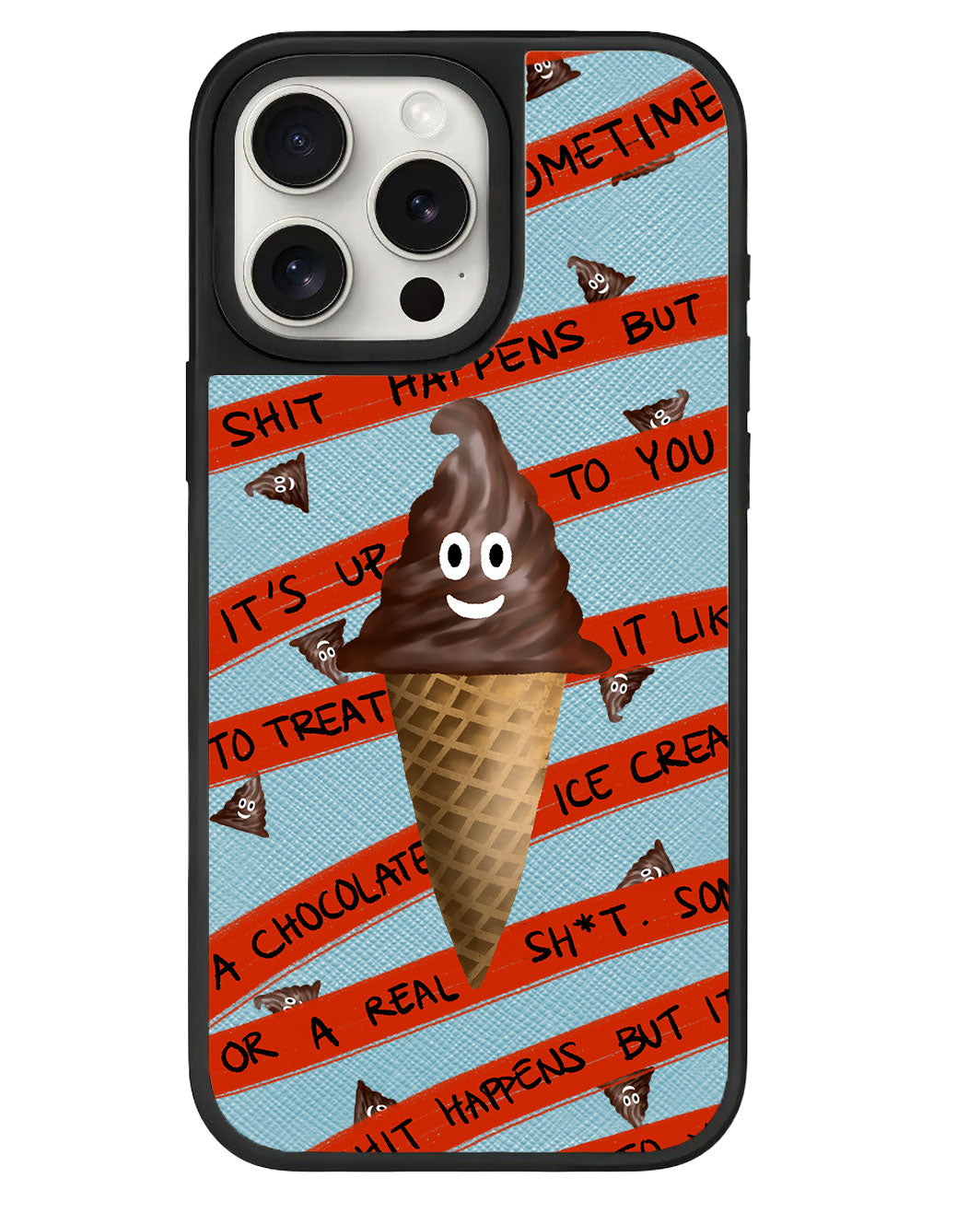 iPhone Leather Grip - โอ้ เกิดอะไรขึ้น