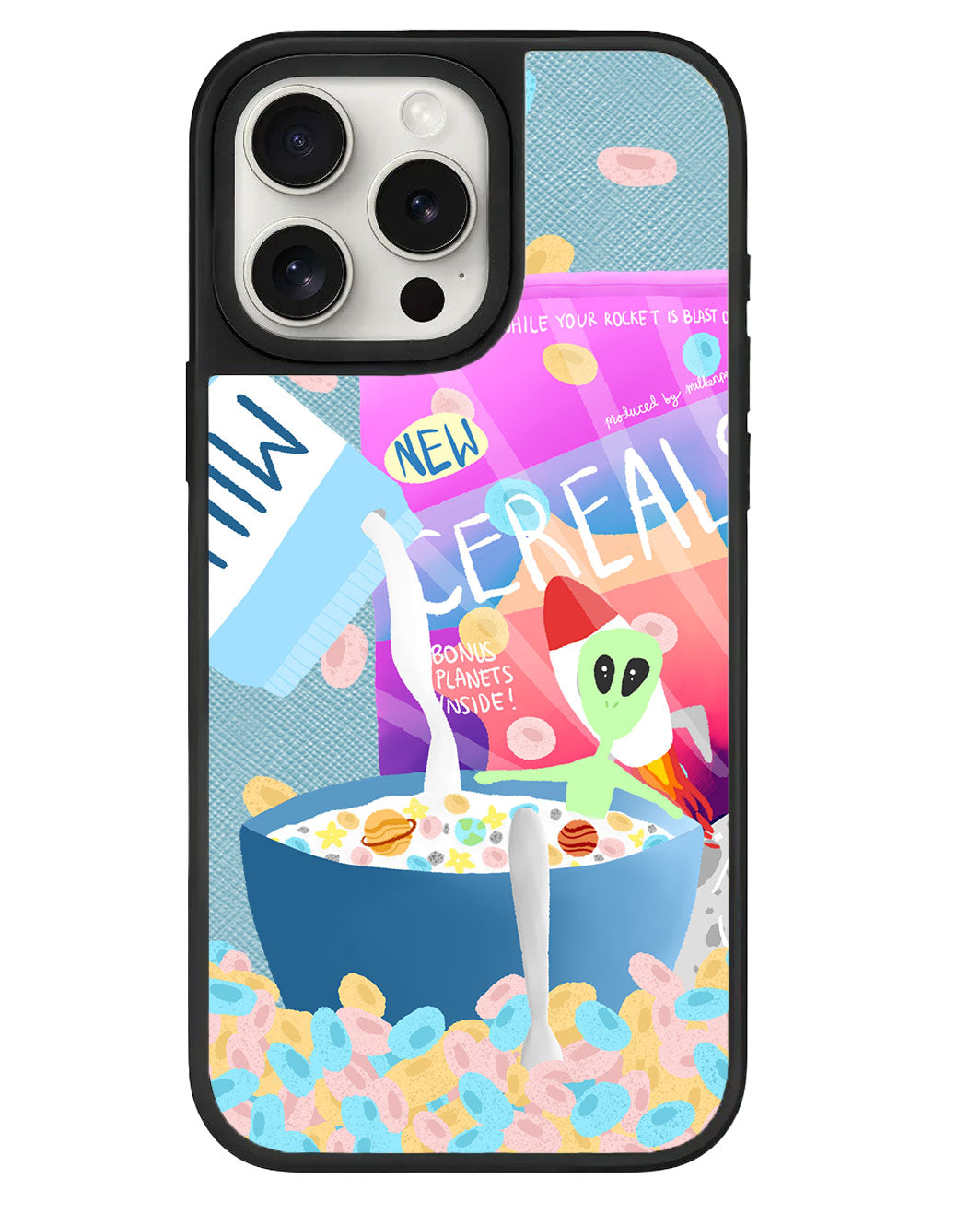 ที่จับหนังสำหรับ iPhone - Cerealiens