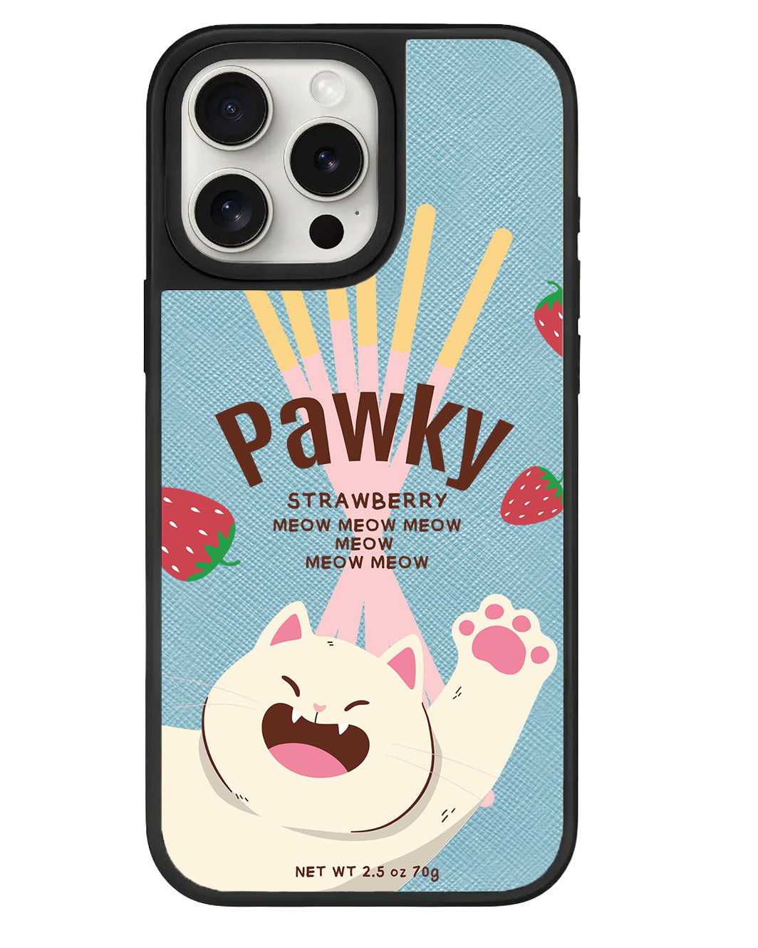 ที่จับหนังสำหรับ iPhone - Pawky Cat